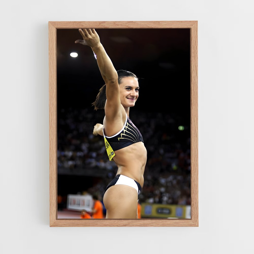 Poster Yelena isinbayeva – affiche Athlétisme (vue 4)